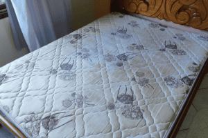 Colchão antes da higienização